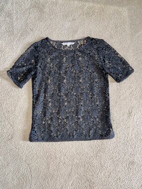 Trina Turk lace top XS